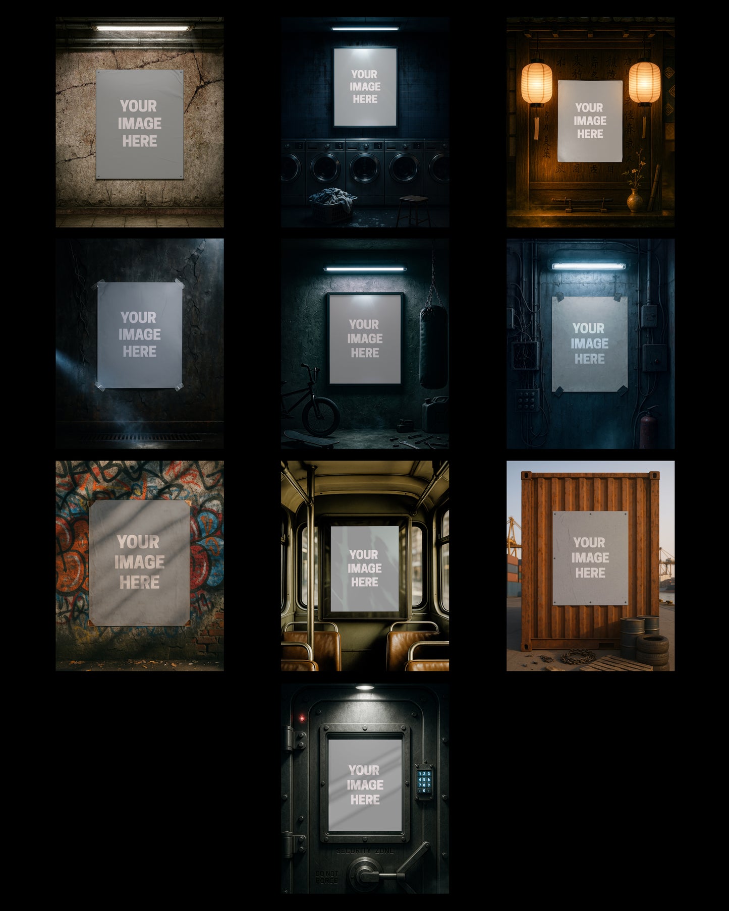 Poster Mockup Pack Vol. 1